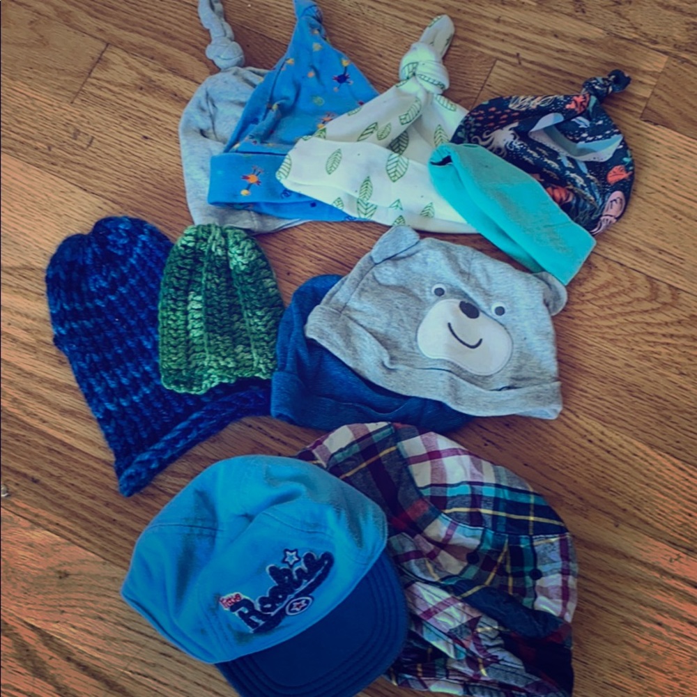 2 for $10 Lot of 10 baby boy hats